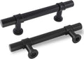 Black Cabinet Pulls 3 in 25 Pack Matte Black - Durable T Bar Handles