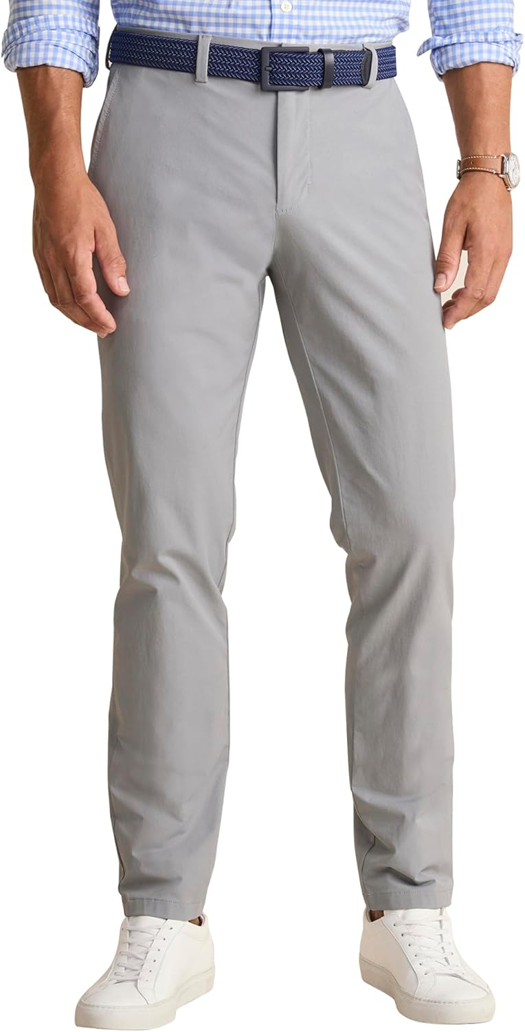 Vineyard Vines Mens On-The-Go Pants for Ultimate Comfort