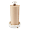 Mud Pie Glass Knob and Marble Paper Towel Holder - Elegant Kitchen