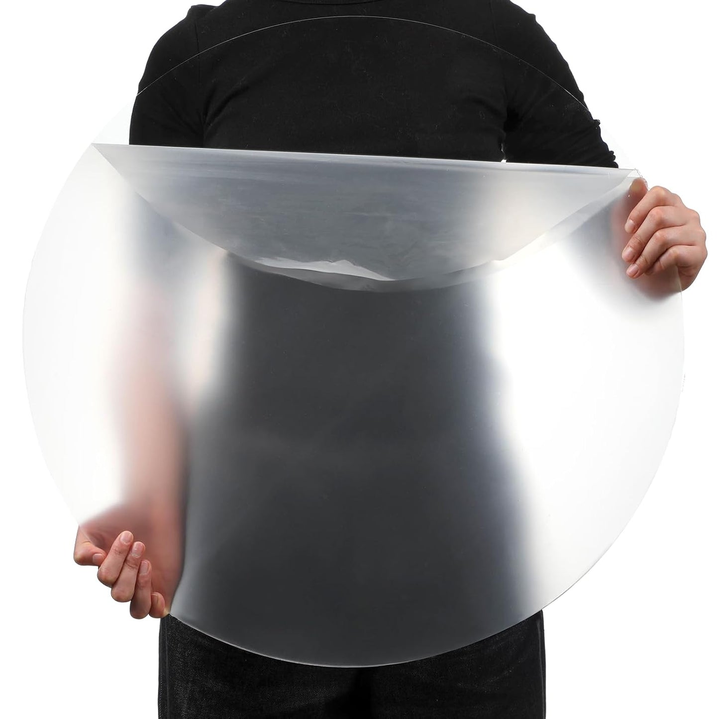 Large Round Acrylic Sheet for DIY Projects and Crafts