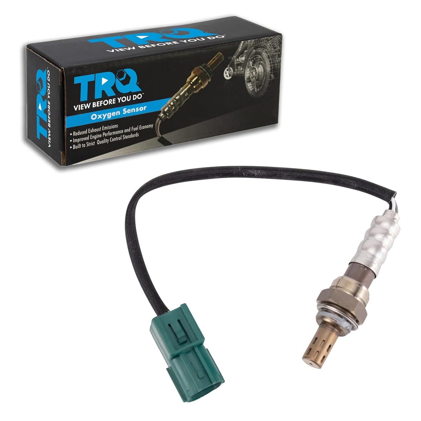 TRQ O2 Oxygen Sensor 4 Wire Narrow-Band for Nissan Frontier