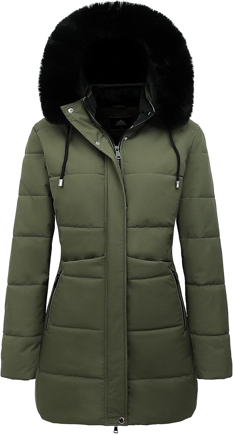 MOERDENG Women's Winter Puffer Coat for Ultimate Warmth
