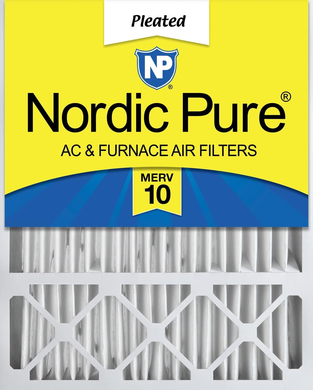 Nordic Pure 20x25x5 Honeywell/Lennox Replacement Air Filter