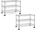 Simple Deluxe 3-Tier Heavy Duty Storage Shelves 750Lb Capacity