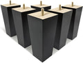 AORYVIC 6 Inch Furniture Legs Set of 6 for Sofa and Couch