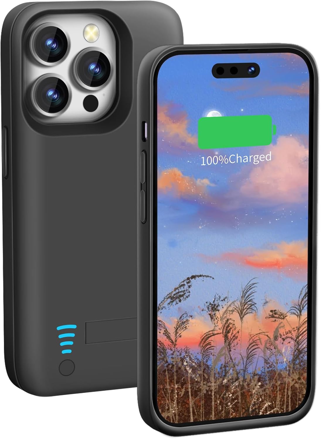 Battery Case for iPhone 15 Pro with 5000mAh Power Boost
