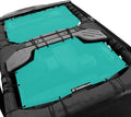 Sun Shade Top Compatible with Jeep Wrangler JKU - UV Blocker Wind