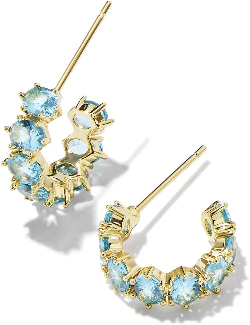 Cailin Crystal Huggie Earrings for Dainty Jewelry Lovers