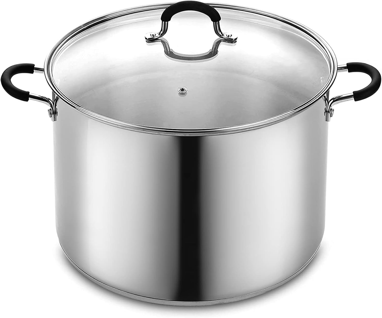 Professional Stainless Steel 24 Quart Stockpot for All Cooking