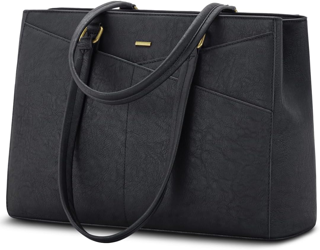 LOVEVOOK Laptop Bag for Women 15.6 Inch Stylish Tote