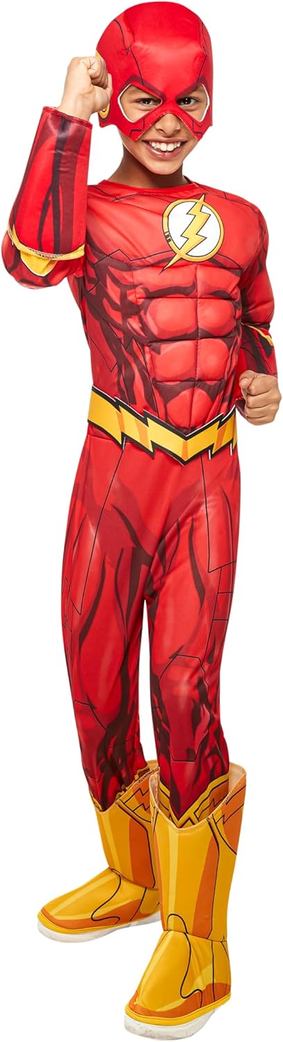 DC Superheroes Flash Deluxe Child Costume for Young Heroes