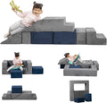 Soft Play Climbing Playset Modular Kids Play Couch - Convertible