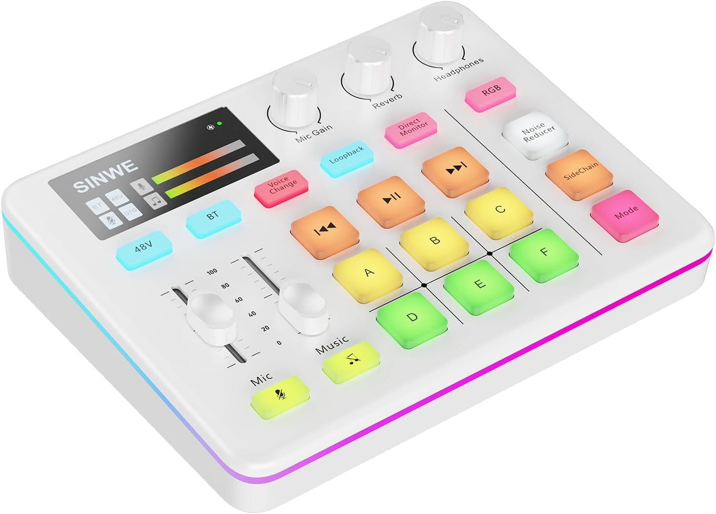 SINWE G1 Gaming Audio Mixer: Pro-Grade Streaming Solution