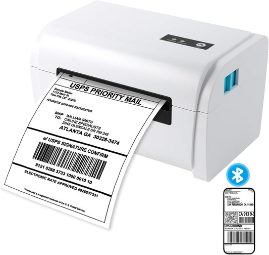 NUCOUN Bluetooth Label Printer: Fast Shipping Labels