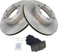 TRQ Front Brake Pad and Rotor Set for 1996-2000 Toyota 4Runner