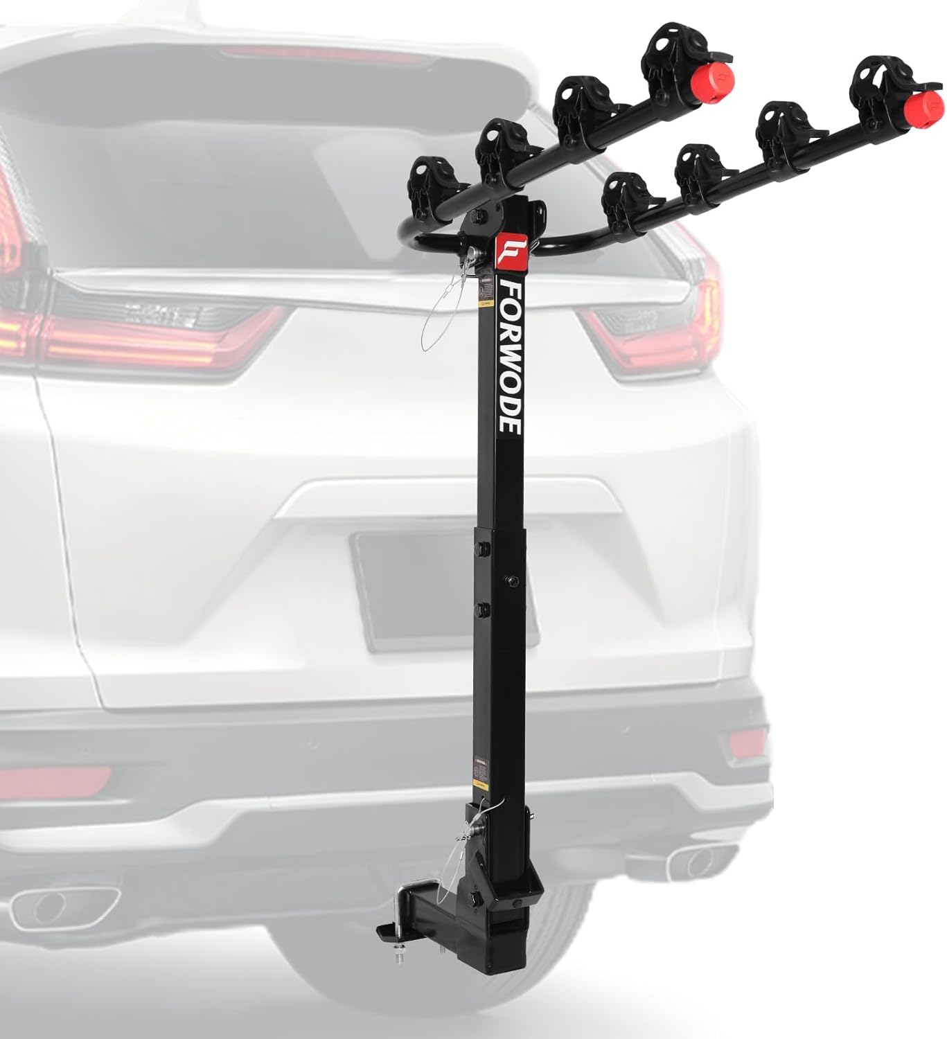 Forwode Hitch Mount Rack for 4 Bikes - Durable and Foldable