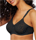Bali Lace 'N Smooth Stretch Lace Underwire Bra - Full Coverage Comfort