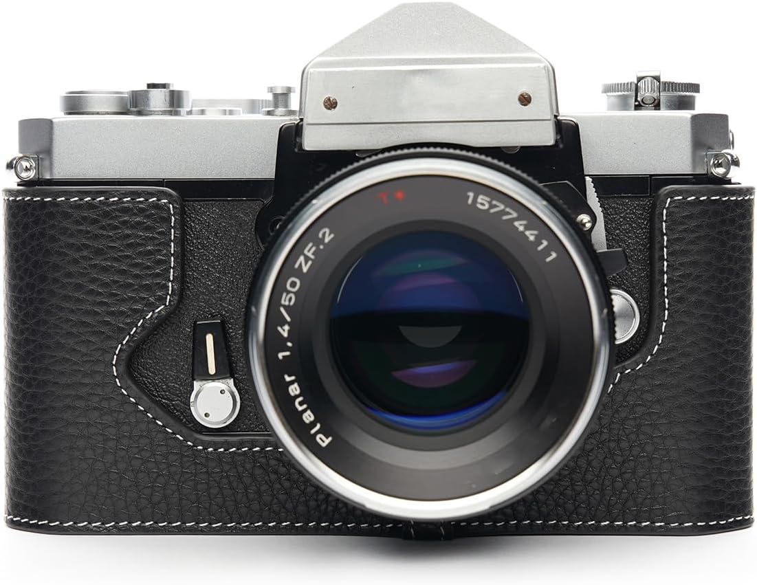 TP Original Handmade Genuine Leather Half Camera Case for Nikomat
