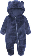 Babymine Fleece Lined Snowsuit for Cozy Newborns