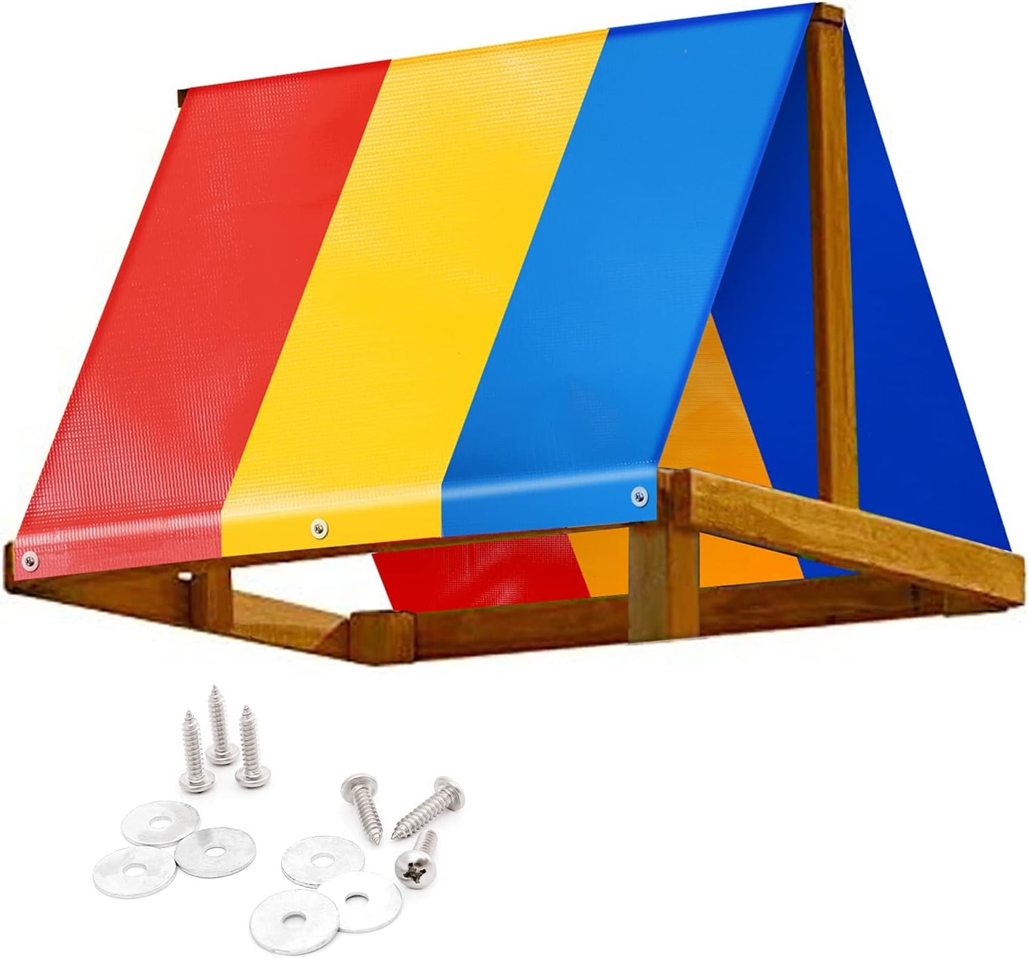Multicolor Playground Roof Replacement Tarp for Swing Sets