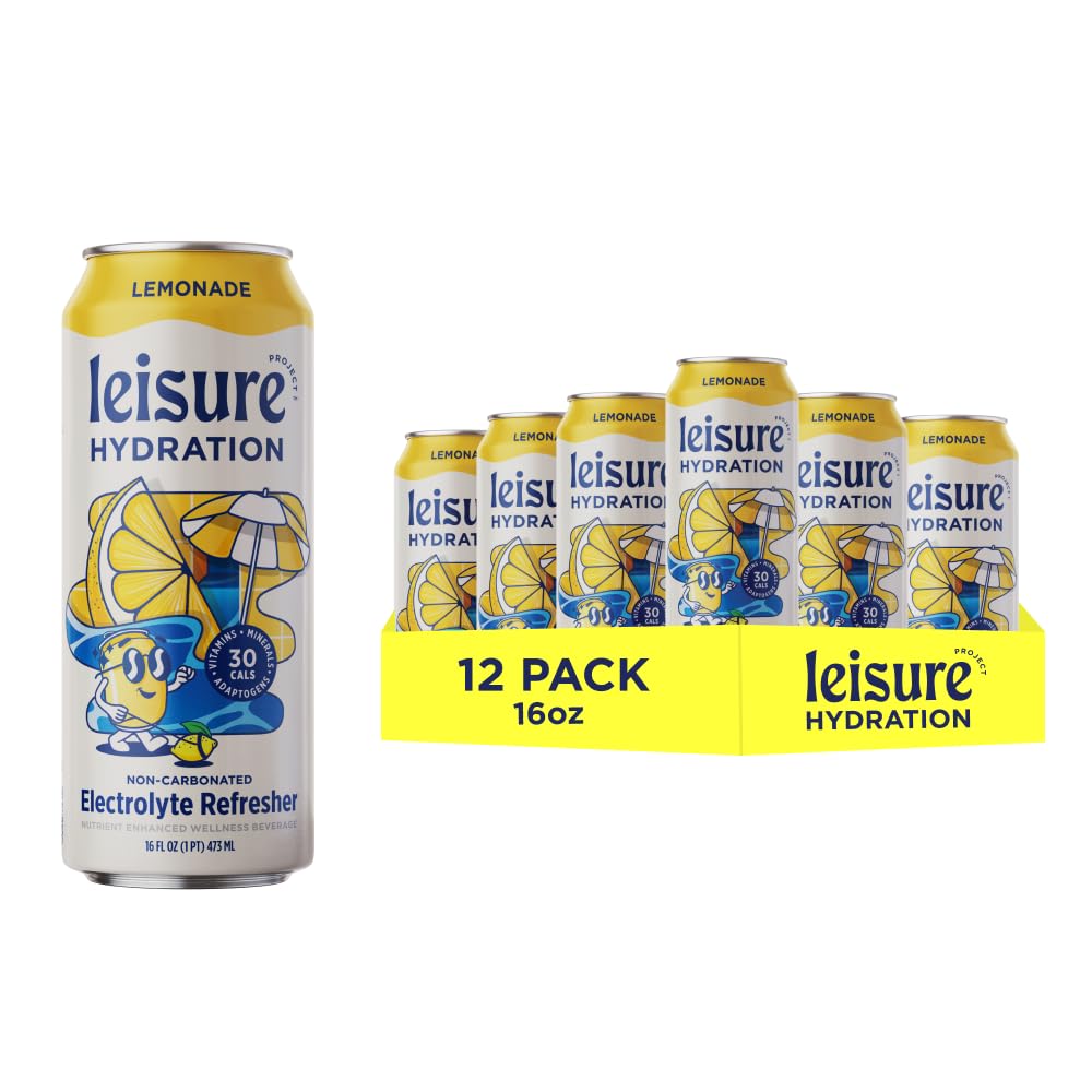 Leisure Hydration Non-Carbonated Electrolyte Refresher Review
