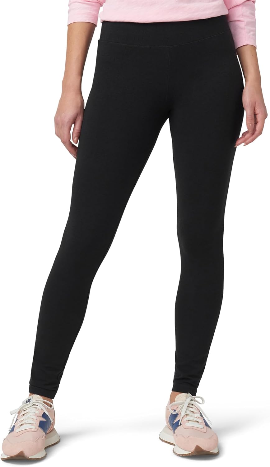 HUE Women's Ultra Soft Cotton Leggings for Comfort and Style