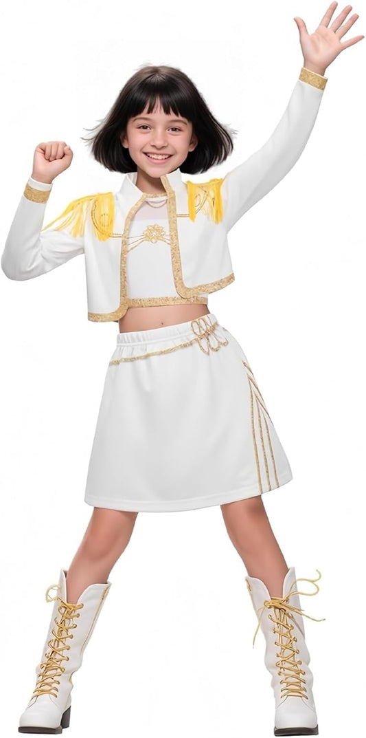 Demon Rumi Cosplay Costume for Halloween and Stage Performances