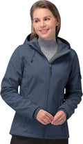33,000ft Women's Softshell Jacket - Fleece Lined Windproof Warmth