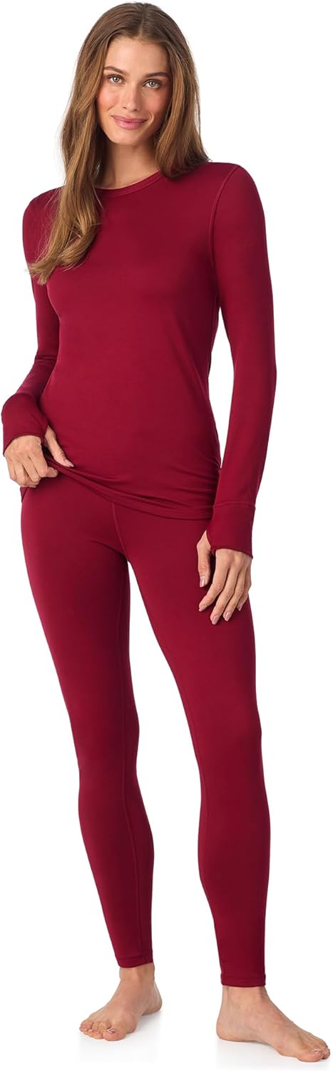 Cuddl Duds Womens Fleece Lined Thermal Base Layer Set Review