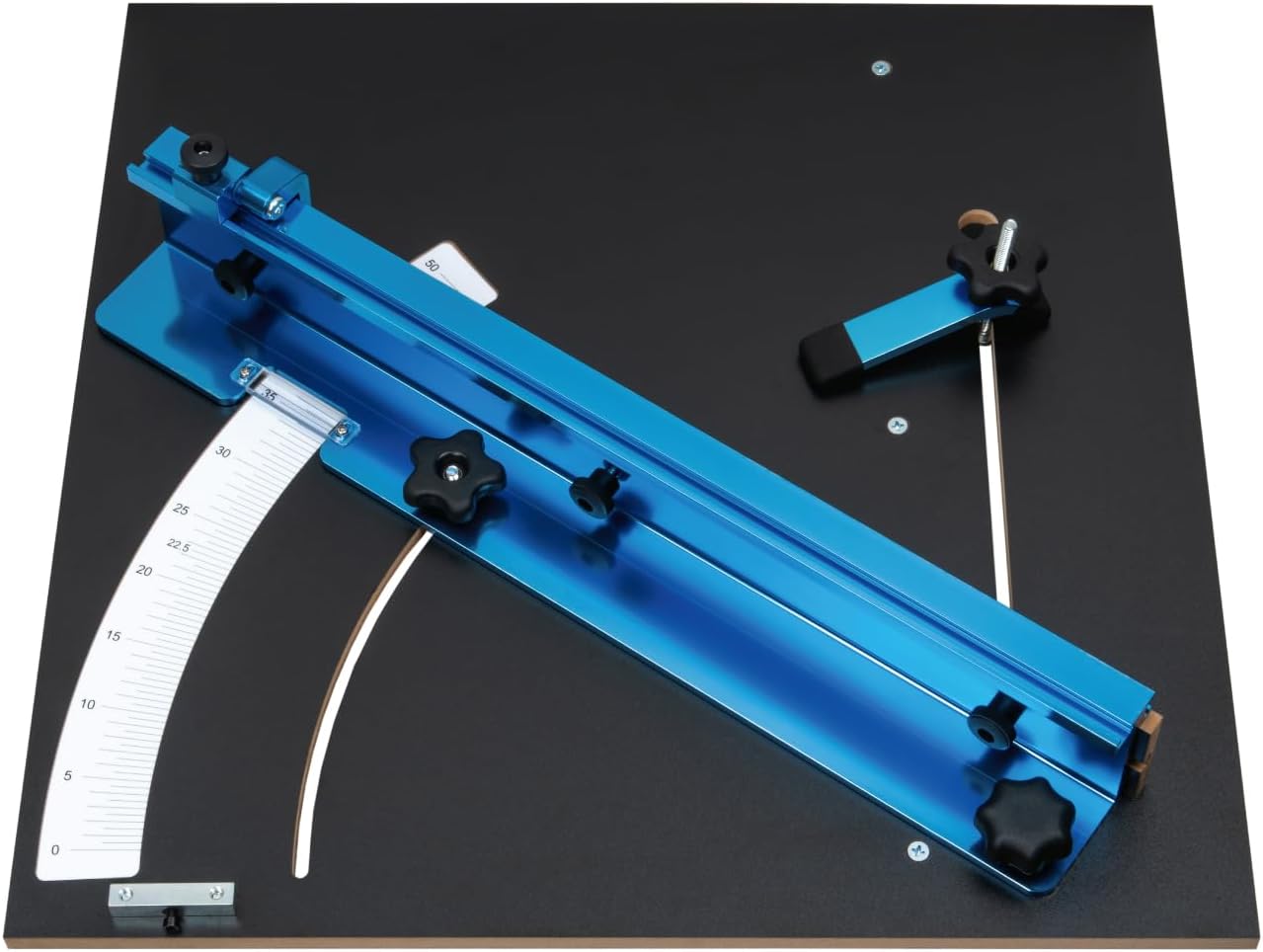 POWERTEC Table Saw Crosscut Sled for Precise Woodworking Cuts