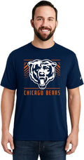 Zubaz NFL Men's Team Graphic T-Shirt - Bold Team Logo, Classic Fit