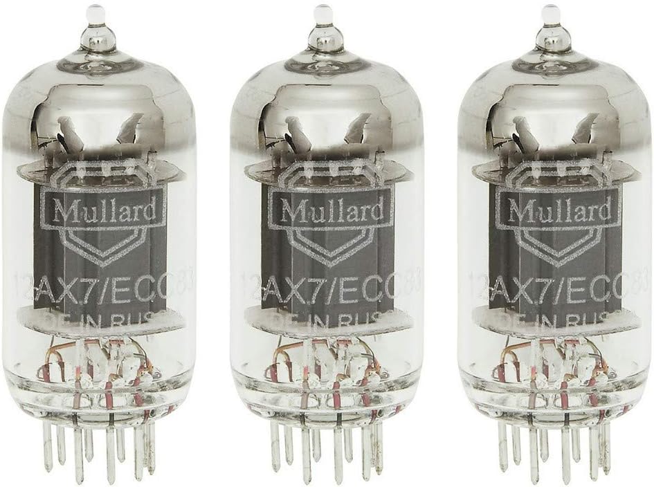 Mullard 12AX7/ECC83 Matched Trio for Smooth Tone and Quality