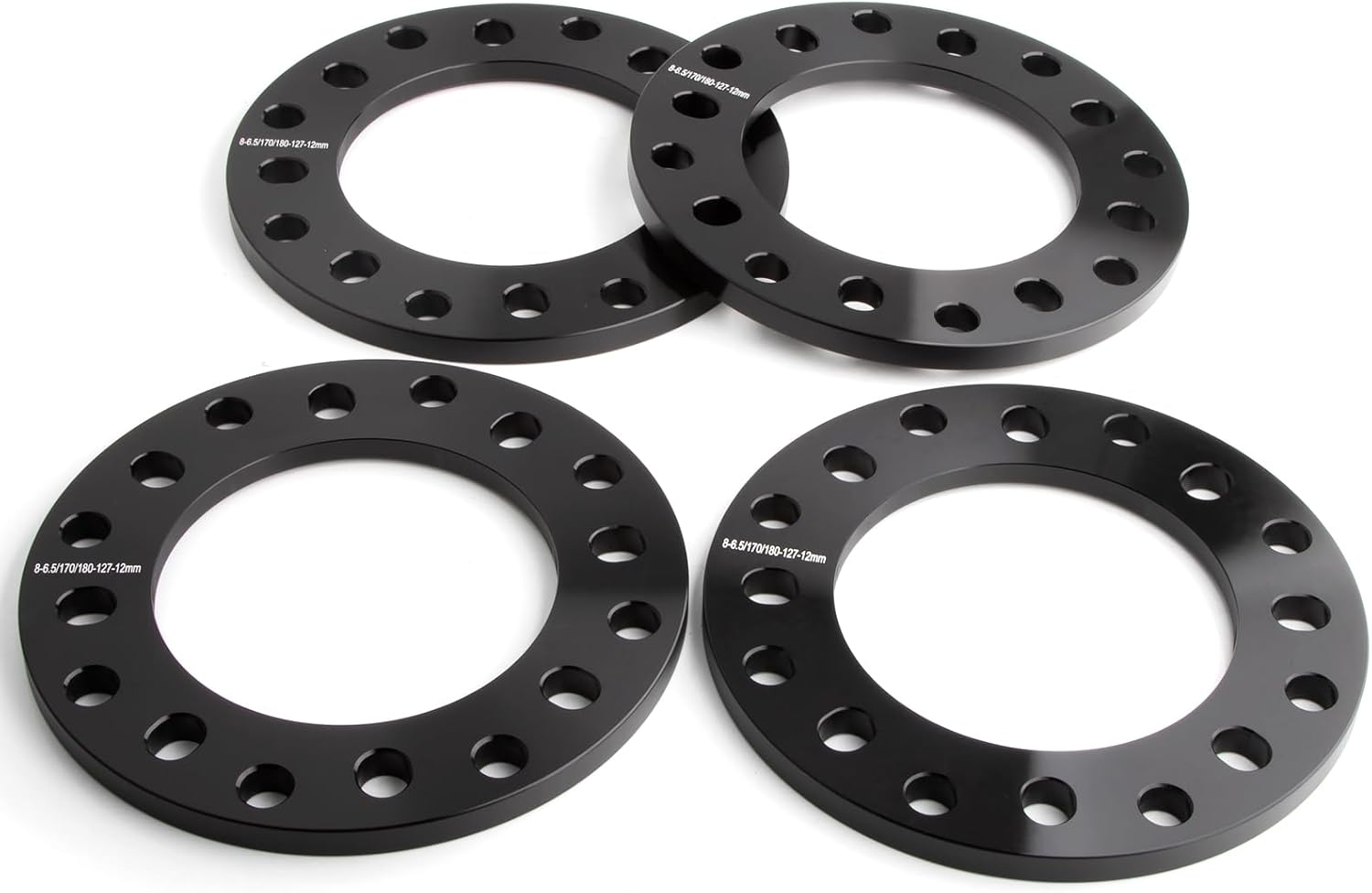 JiiinMiiin 4pcs Universal Wheel Spacers for F250 Ram 2500