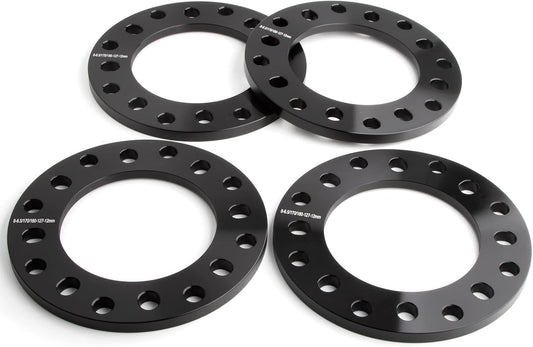 JiiinMiiin 4pcs Universal Wheel Spacers for F250 Ram 2500