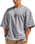 JEEING GEAR Waffle Sweatshirt: Loose Fit Comfort