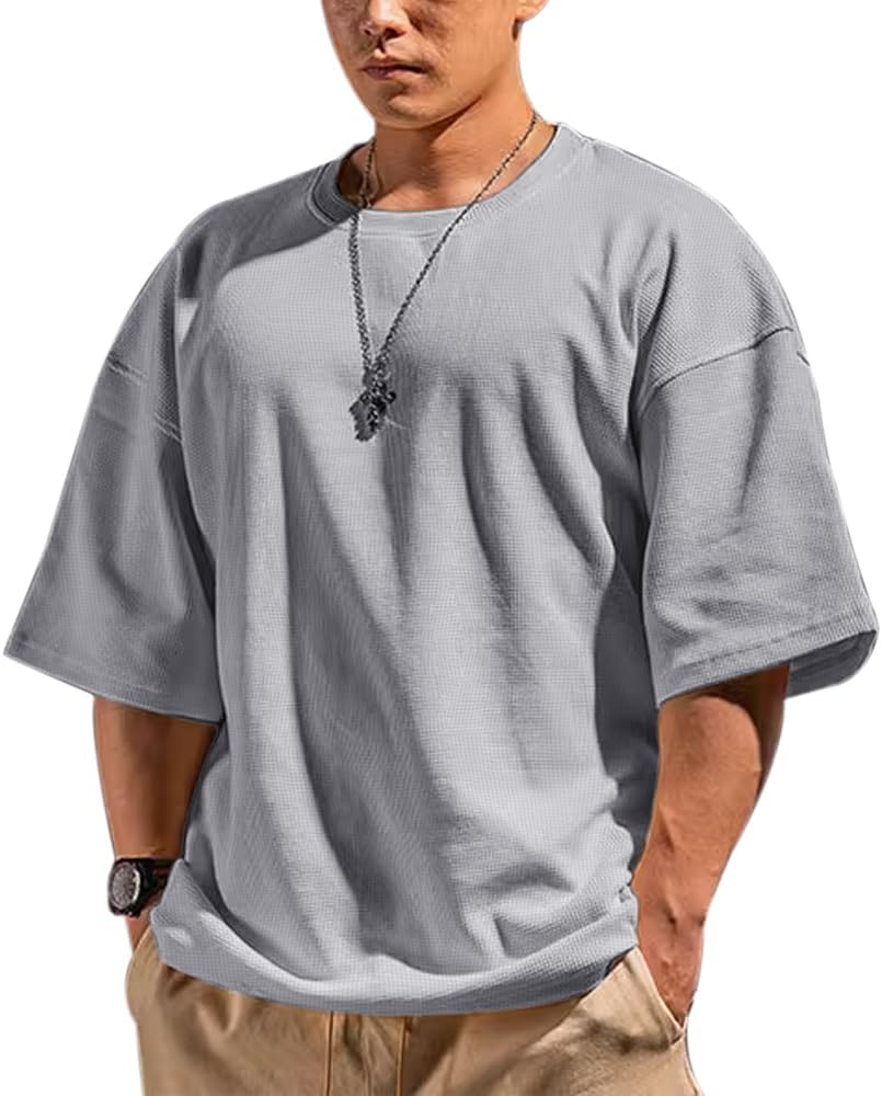 JEEING GEAR Waffle Sweatshirt: Loose Fit Comfort