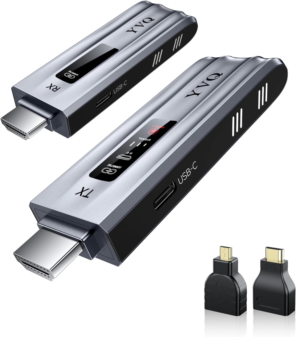 2025 Upgraded Wireless HDMI Transmitter and Receiver for 4K Streaming