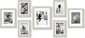 Gallery Wall Frame Set with Light Wood Finish for Your Memories