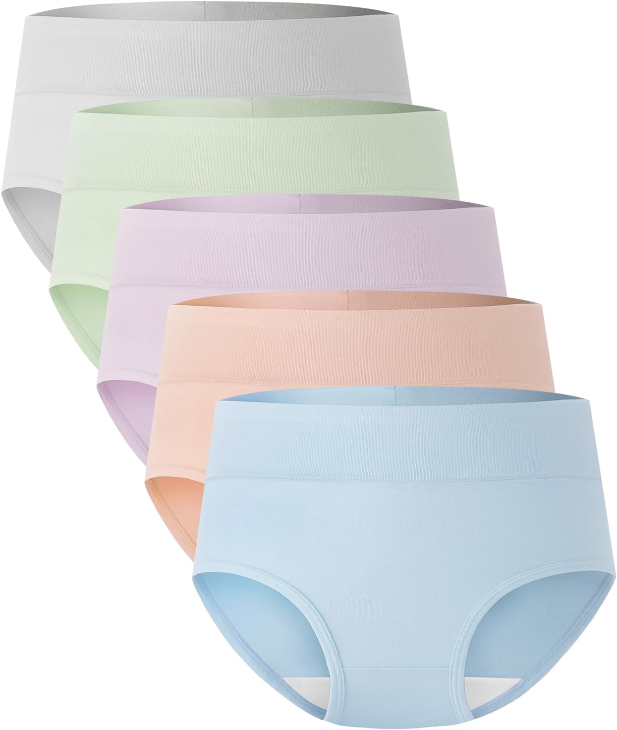Bamboo Cool Women's High Waisted Briefs for Ultimate Comfort