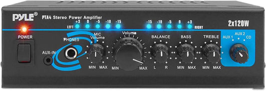 Pyle Home Audio Power Amplifier System for High Quality Sound