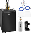 VEVOR Beer Kegerator Dual Tap Draft Beer Dispenser for Home