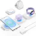 Foldable 3 in 1 Wireless Charger for Samsung Devices - Travel Friendly