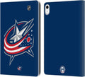 NHL Oversized Columbus Blue Jackets Leather Wallet Case for iPad 10.9