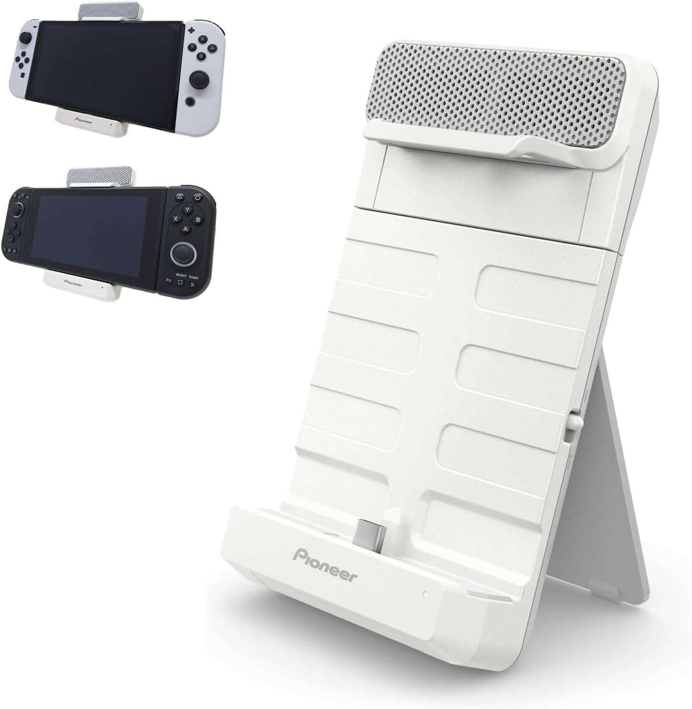 Pioneer Gaming Speaker Stand & Charger! -White