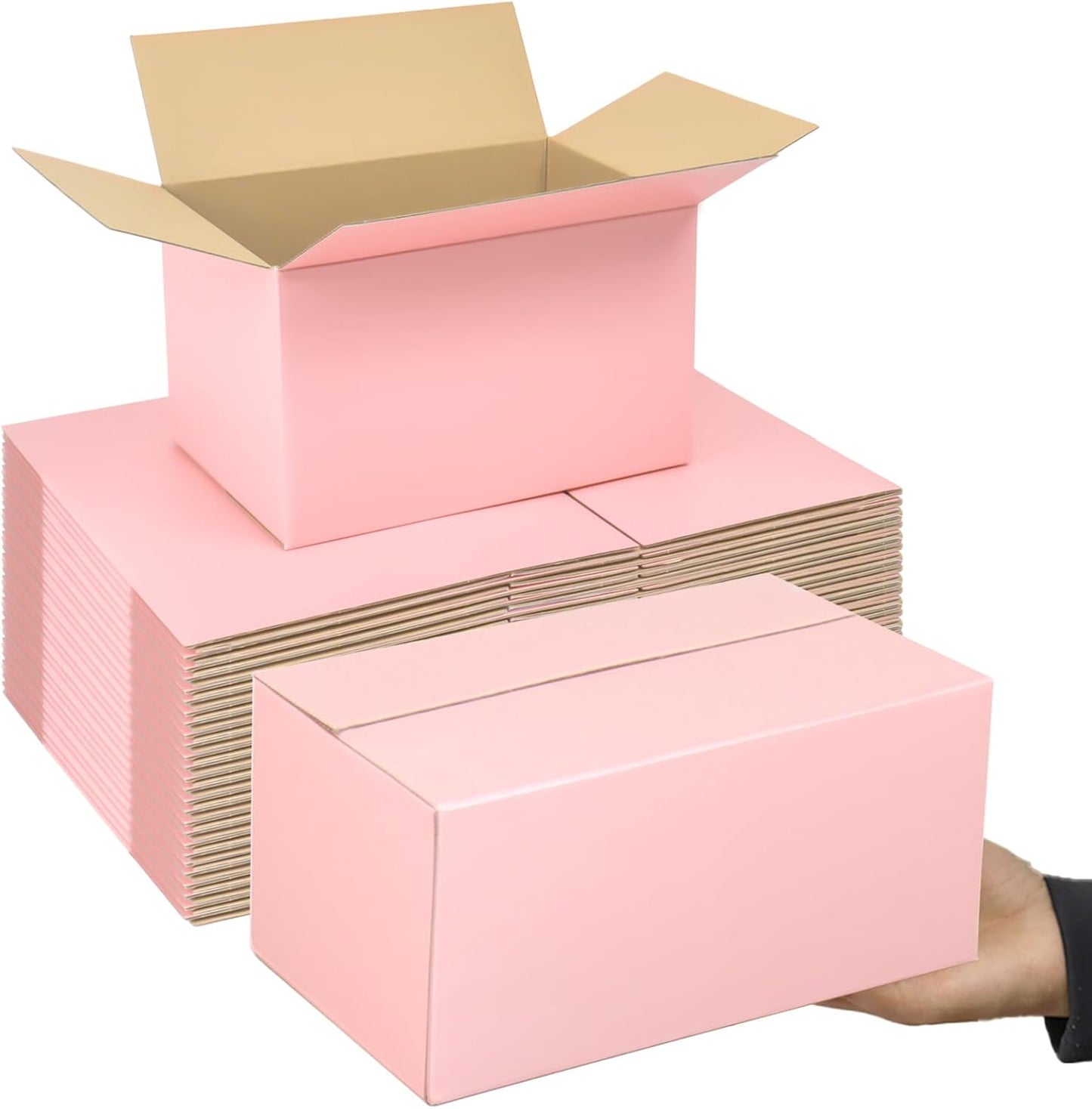 Shipping Boxes Medium 10x7x6 Inches for Small Business Needs