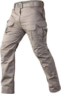 Tactical Cargo Pants for Men - Waterproof Lightweight Rip-Stop
