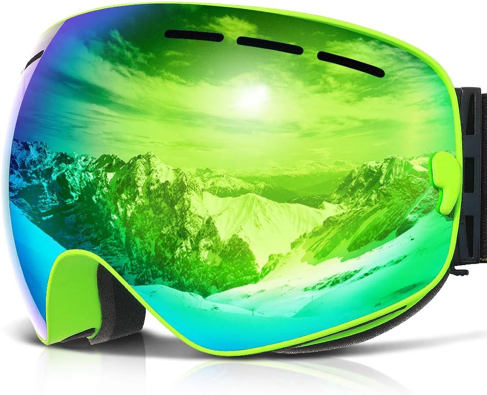 COPOZZ Ski Goggles - Crystal Clear Vision!
