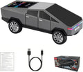 WS-580 Bluetooth Pickup Truck Speaker Gray - LED Party Light