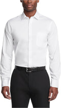 Men's Dress Shirt Regular Fit Ultra Wrinkle Free - Flex Collar