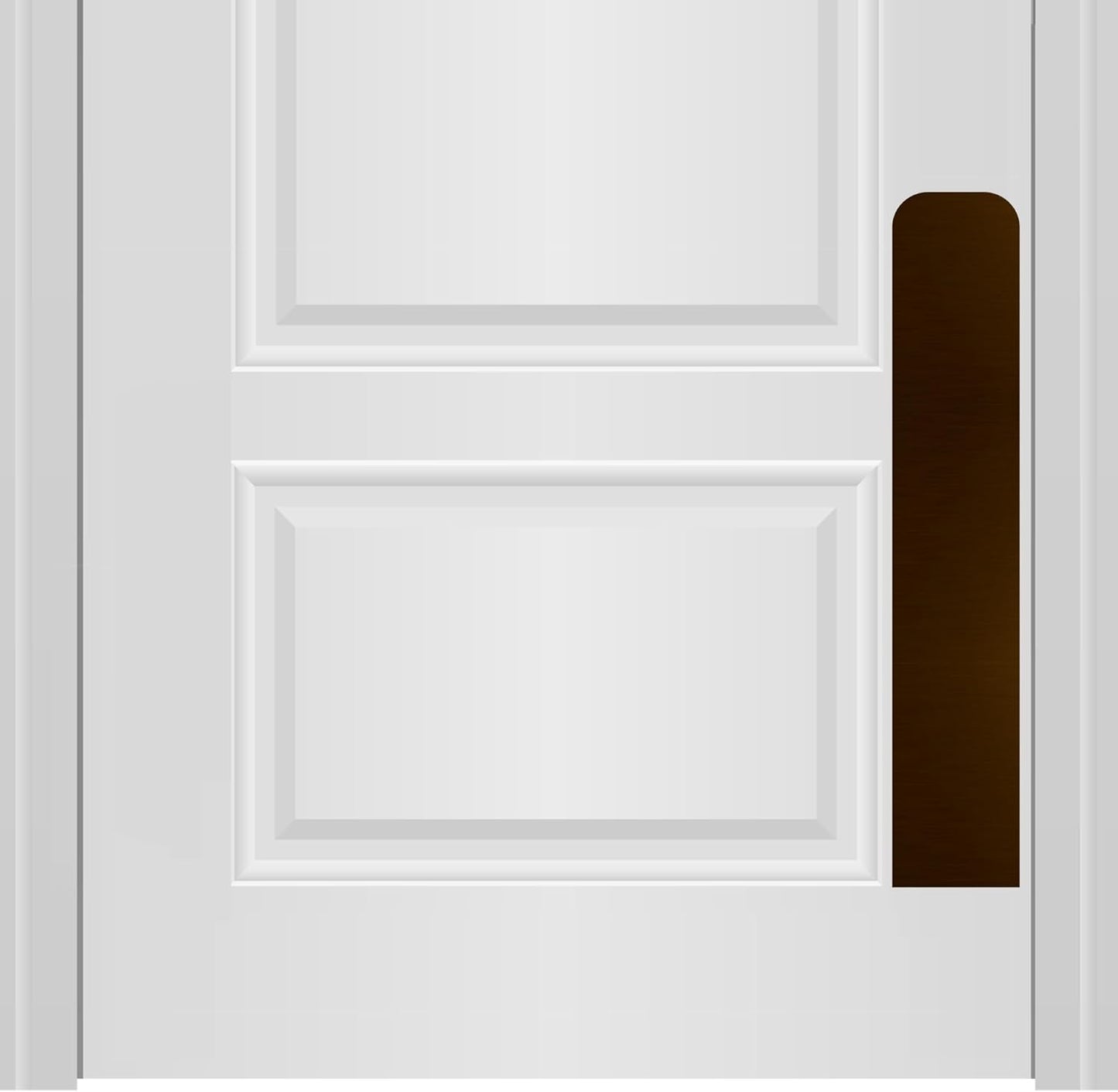 Deck the Door Decor Dog Scratch Door Protection Plate - Elegant Style